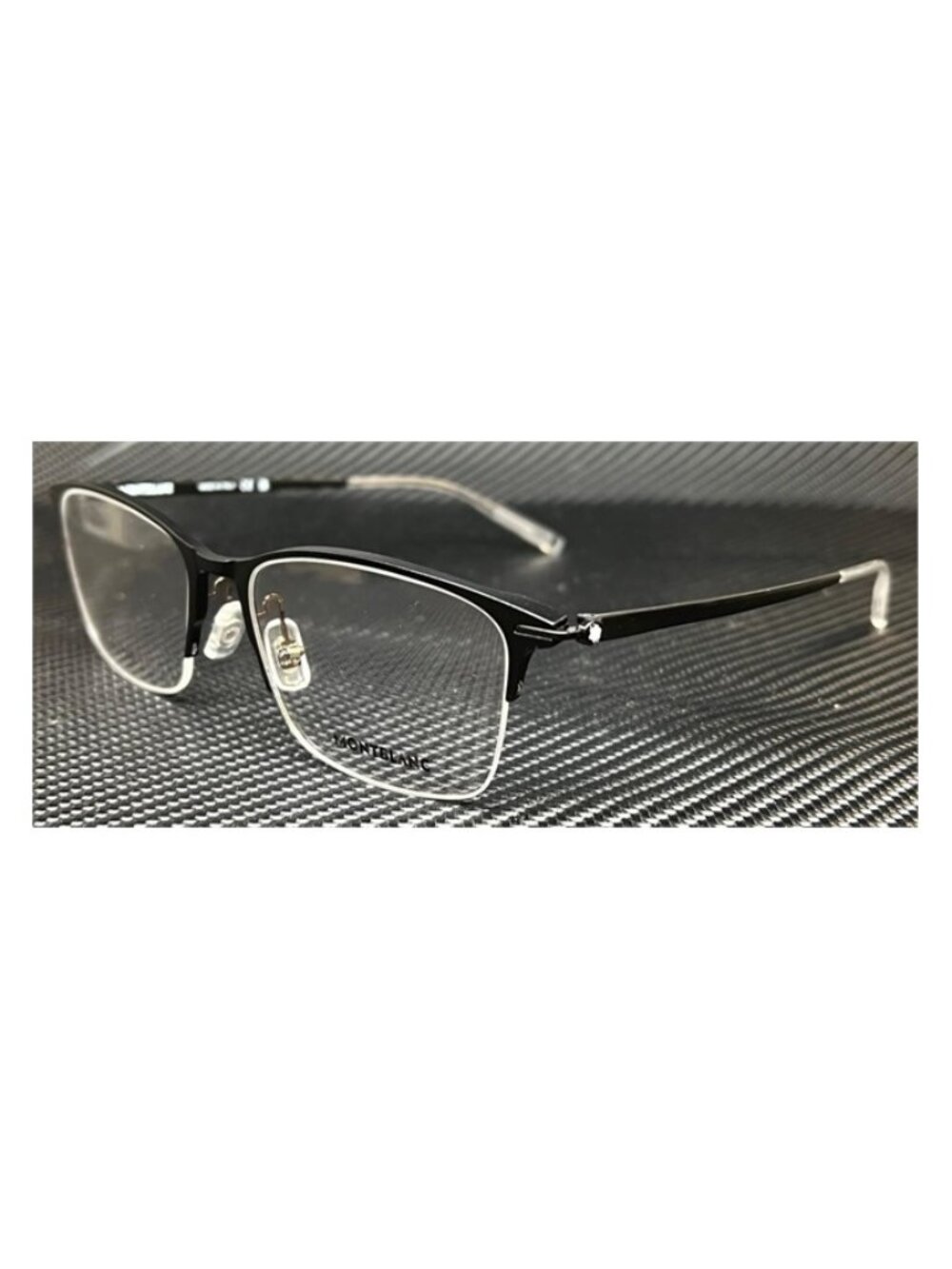 New Mont Blanc Men Black Eyeglasses 54-18-145